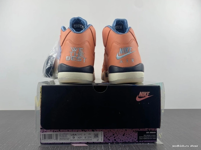 Retro Jordan DJ 5 Best We Crimson DV4982-641 The Bliss Khaled 0806